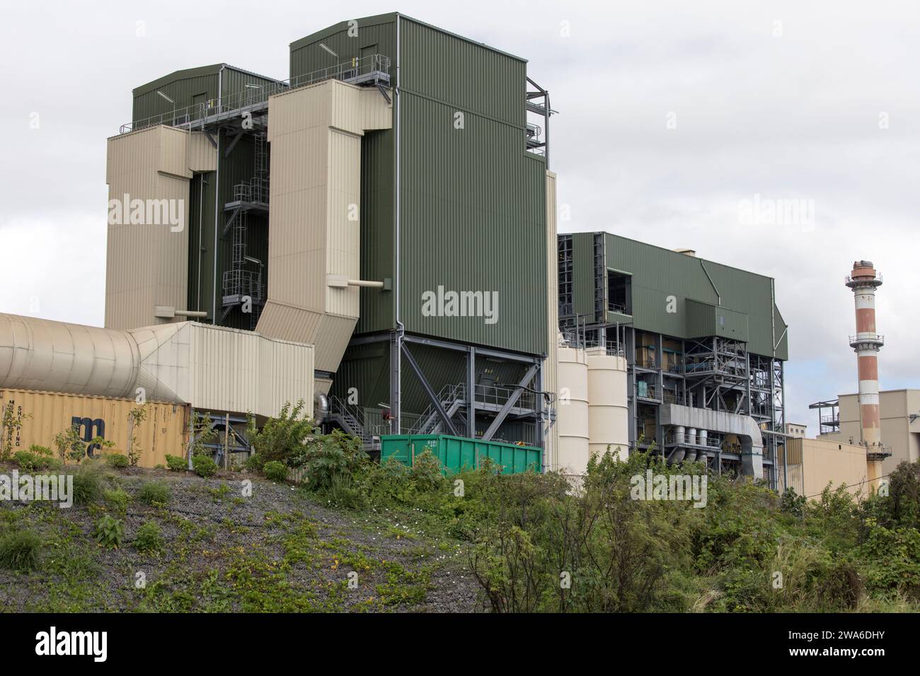 Saint-André, France - 19 août 2022 : vue extérieure de la célèbre distillerie de rhum à la Réunion Banque D'Images