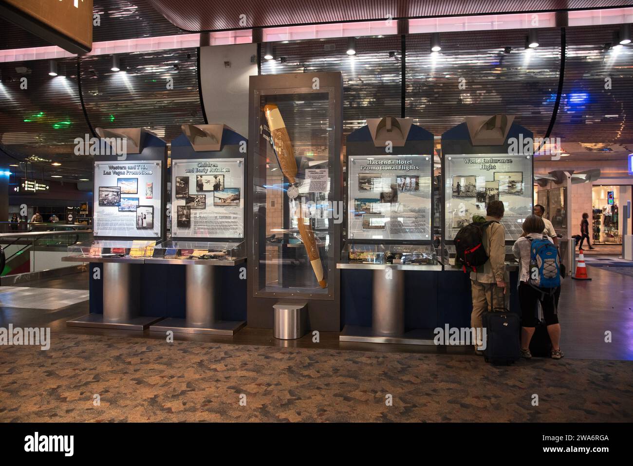 Exposition. Las Vegas, capitale mondiale du divertissement, Nevada, États-Unis Banque D'Images