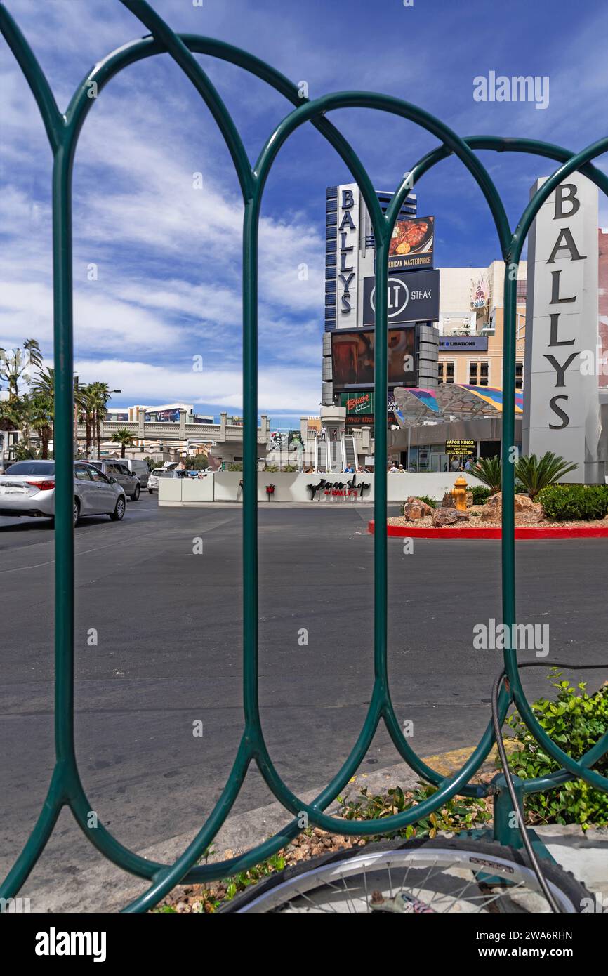 Las Vegas, la capitale mondiale du divertissement, Nevada, USA Banque D'Images