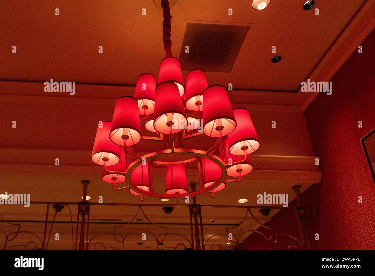 Décoration d'hôtel,. Las Vegas, capitale mondiale du divertissement, Nevada, États-Unis Banque D'Images