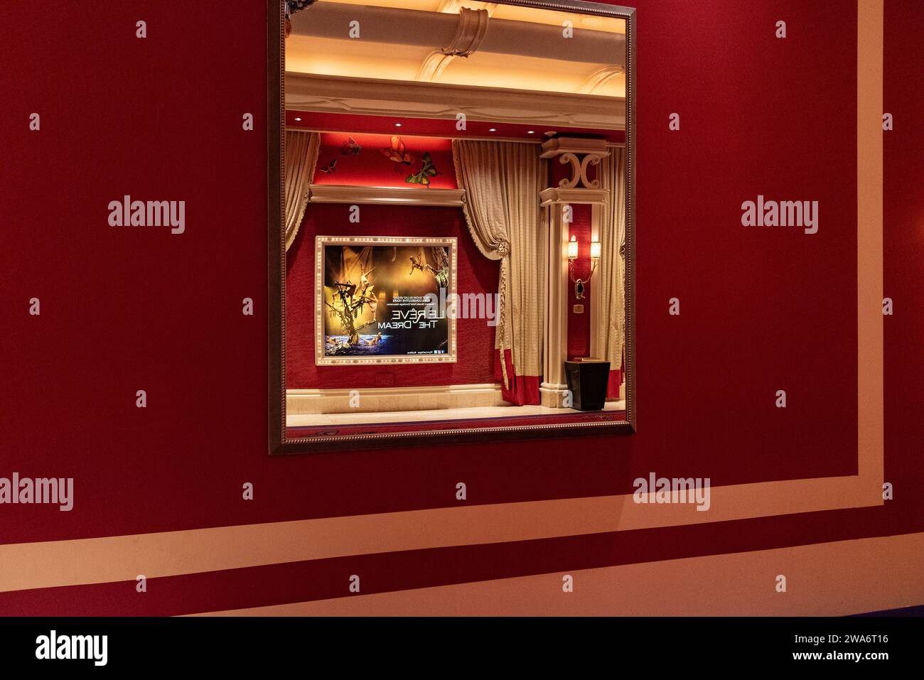 Décoration d'hôtel,. Las Vegas, capitale mondiale du divertissement, Nevada, États-Unis Banque D'Images