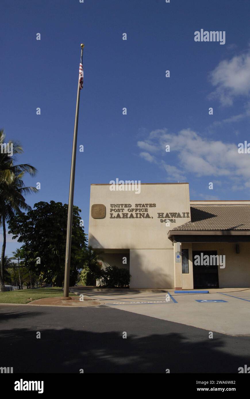 Maui .Hawaii Islands, USA  United States poste office Lahaina Hawaii 96761 21 janvier 2015 photo de Francis Joseph Dean/Deanpictures Banque D'Images