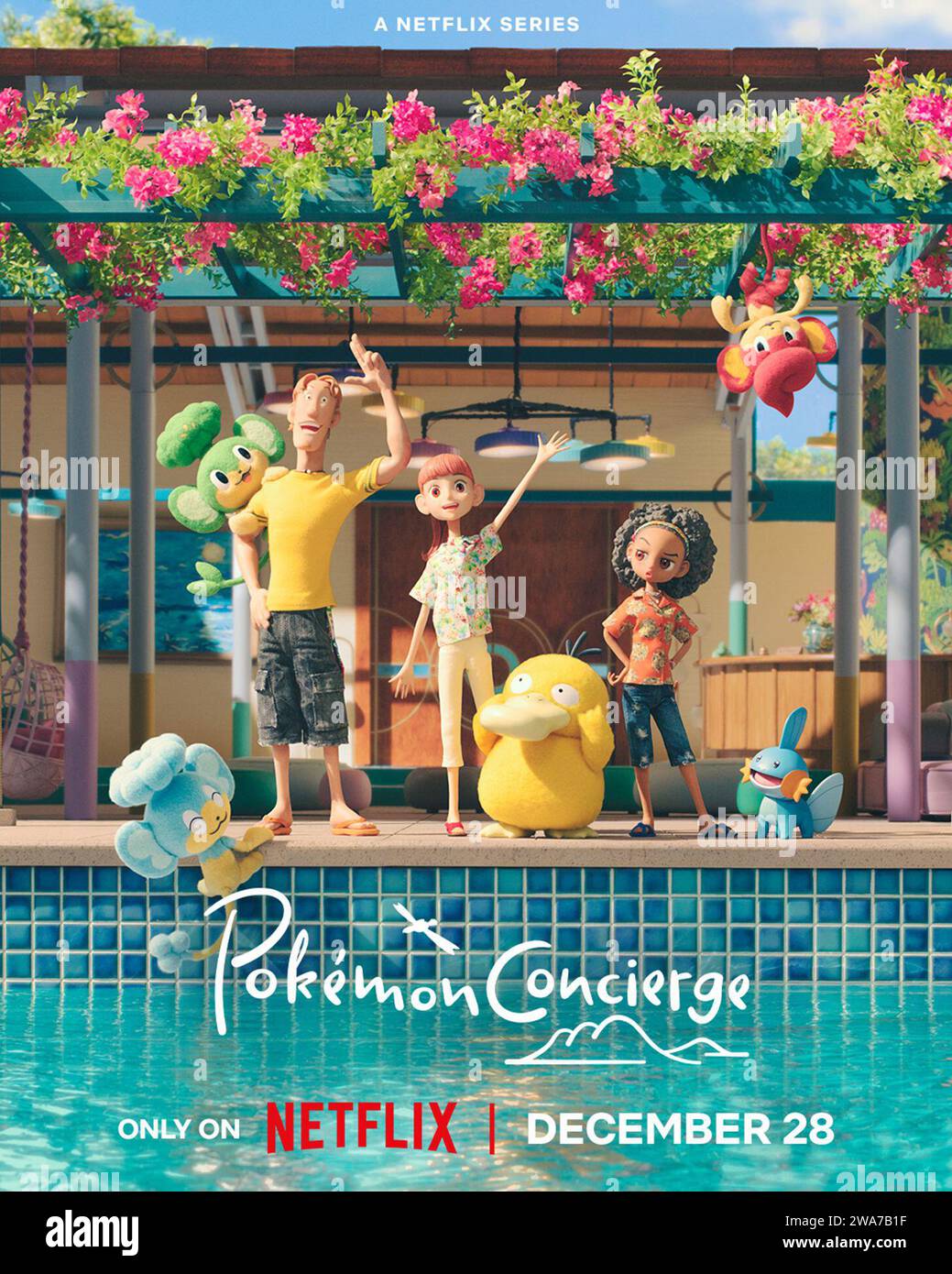 Pokemon concierge Banque D'Images