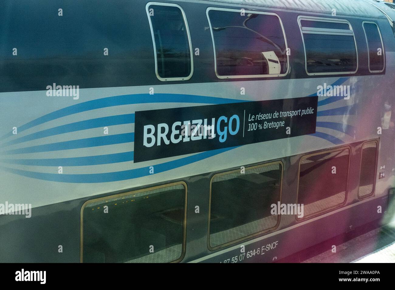 France, Bretagne, Ille-et-Vilaine, Saint-Malo le 2022-03-22. Illustration de la vie quotidienne en Bretagne. Photographie de Martin Bertrand. FRA Banque D'Images