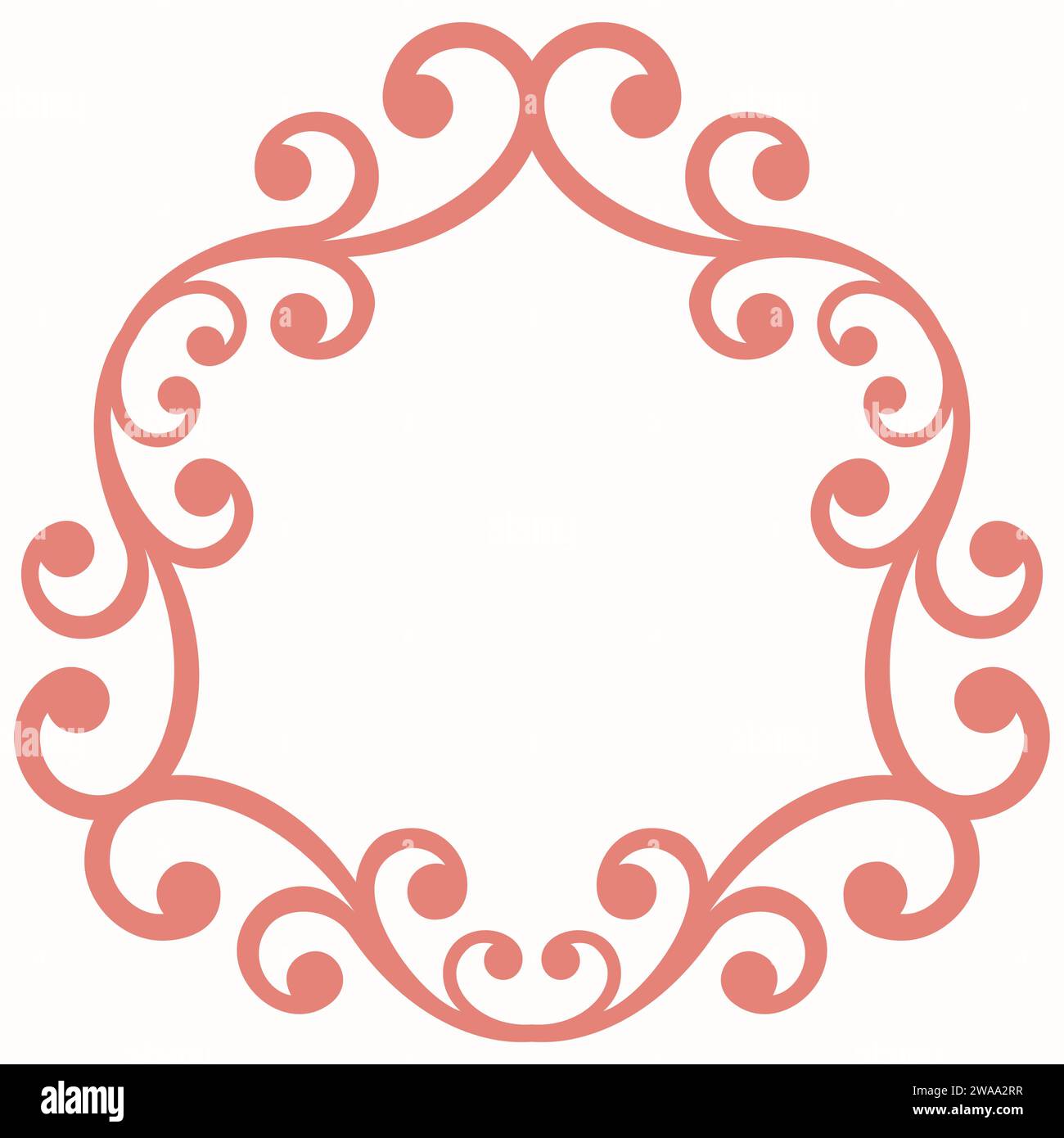 Ornement vectoriel oriental avec arabesques et éléments floraux. Ornement classique traditionnel rose. Motif vintage avec arabesques Illustration de Vecteur