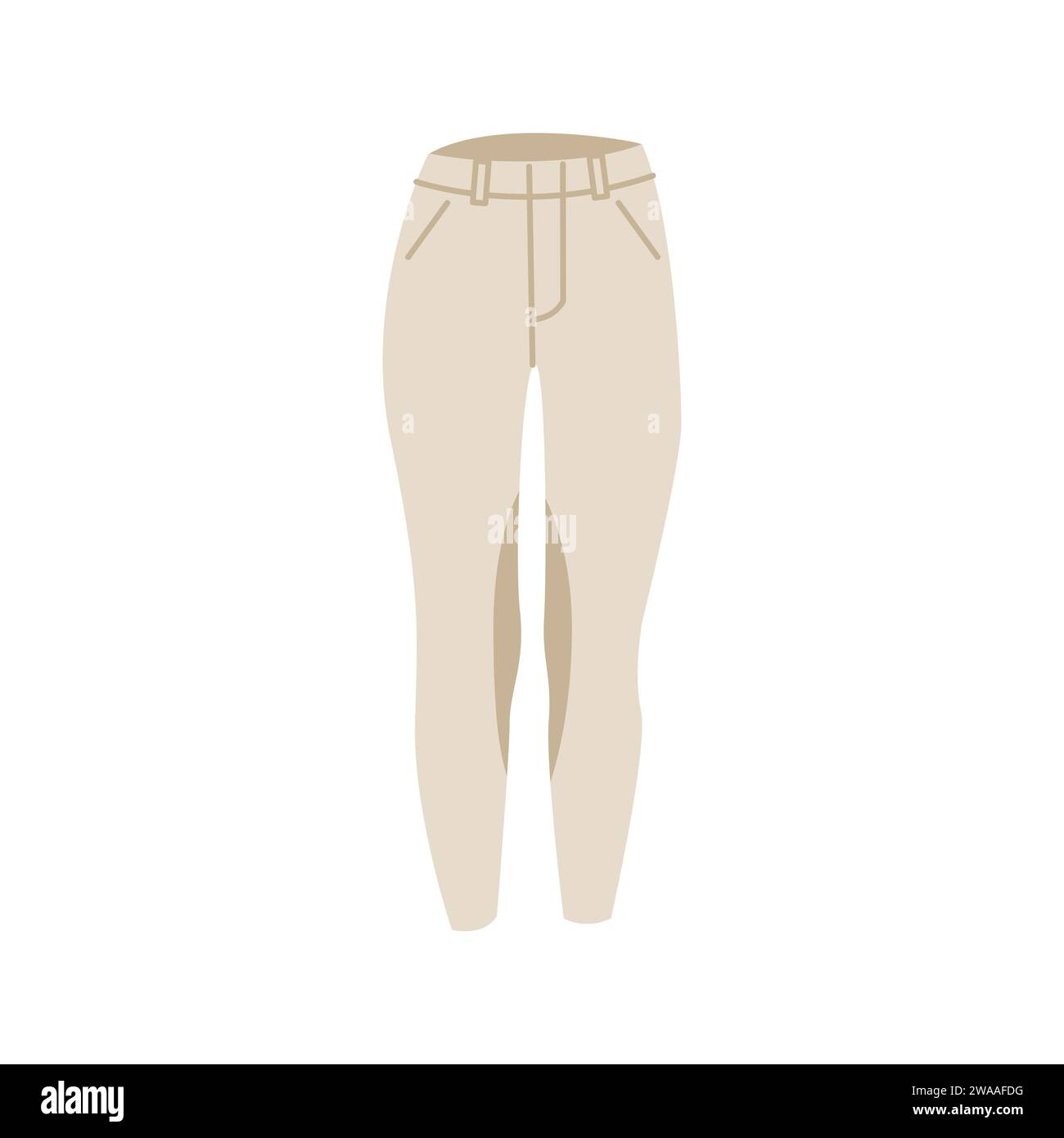 Pantalon D'équitation Miller's Femme Taille 26 Beige En Coton - Neuf Avec étiquettes
