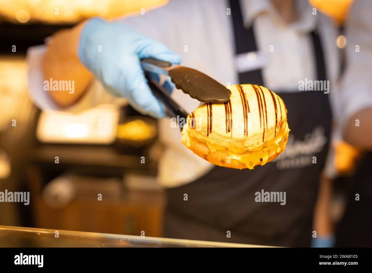 Deutschland 30. Décembre 2023 : im Bild : Berliner Pfannkuchen ...