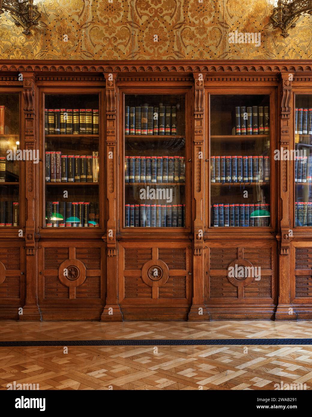 Bibliothèque métropolitaine Ervin Szabó Banque D'Images