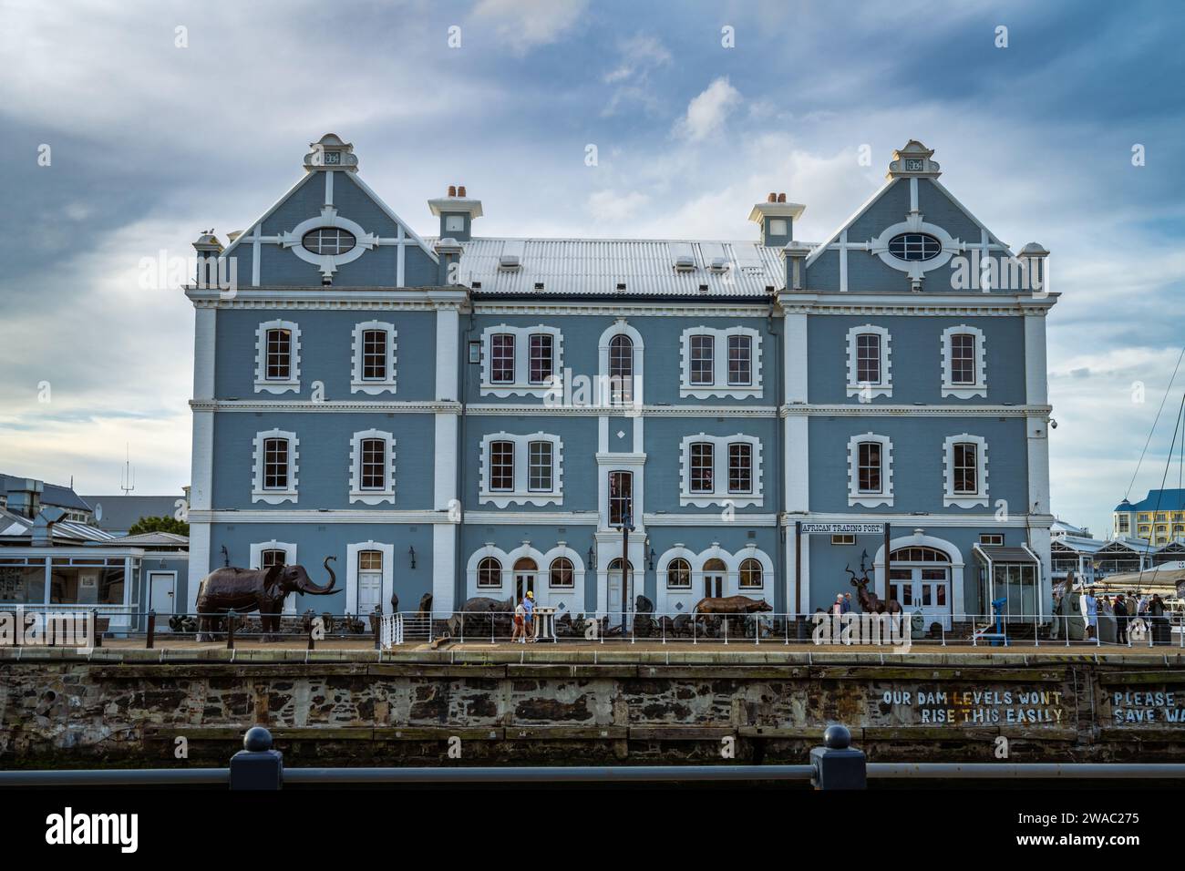 Old Port Captain's Building à V&A Waterfront Cape Town, Afrique du Sud Banque D'Images