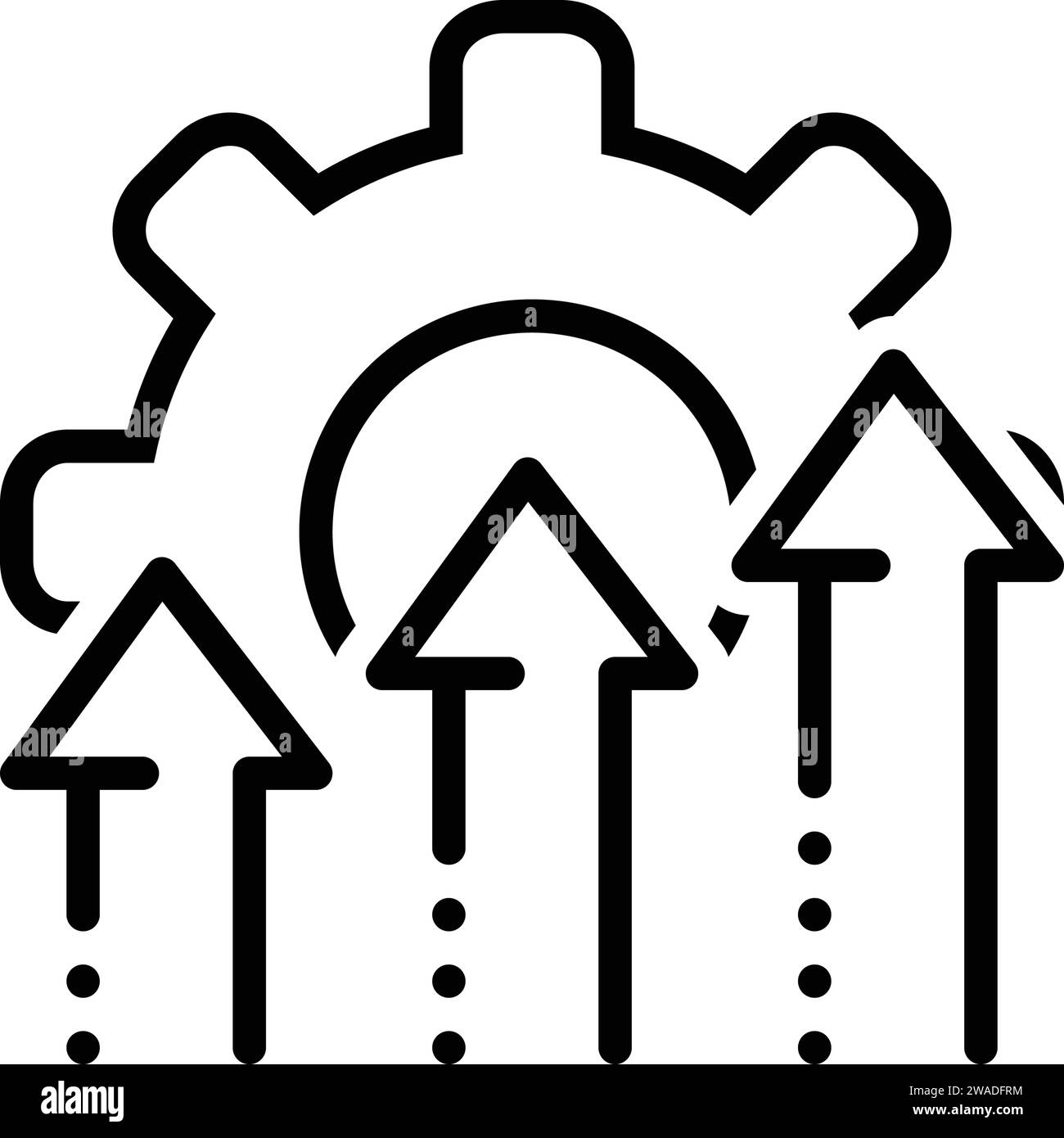 Icône pour plan de travail,schéma Illustration de Vecteur