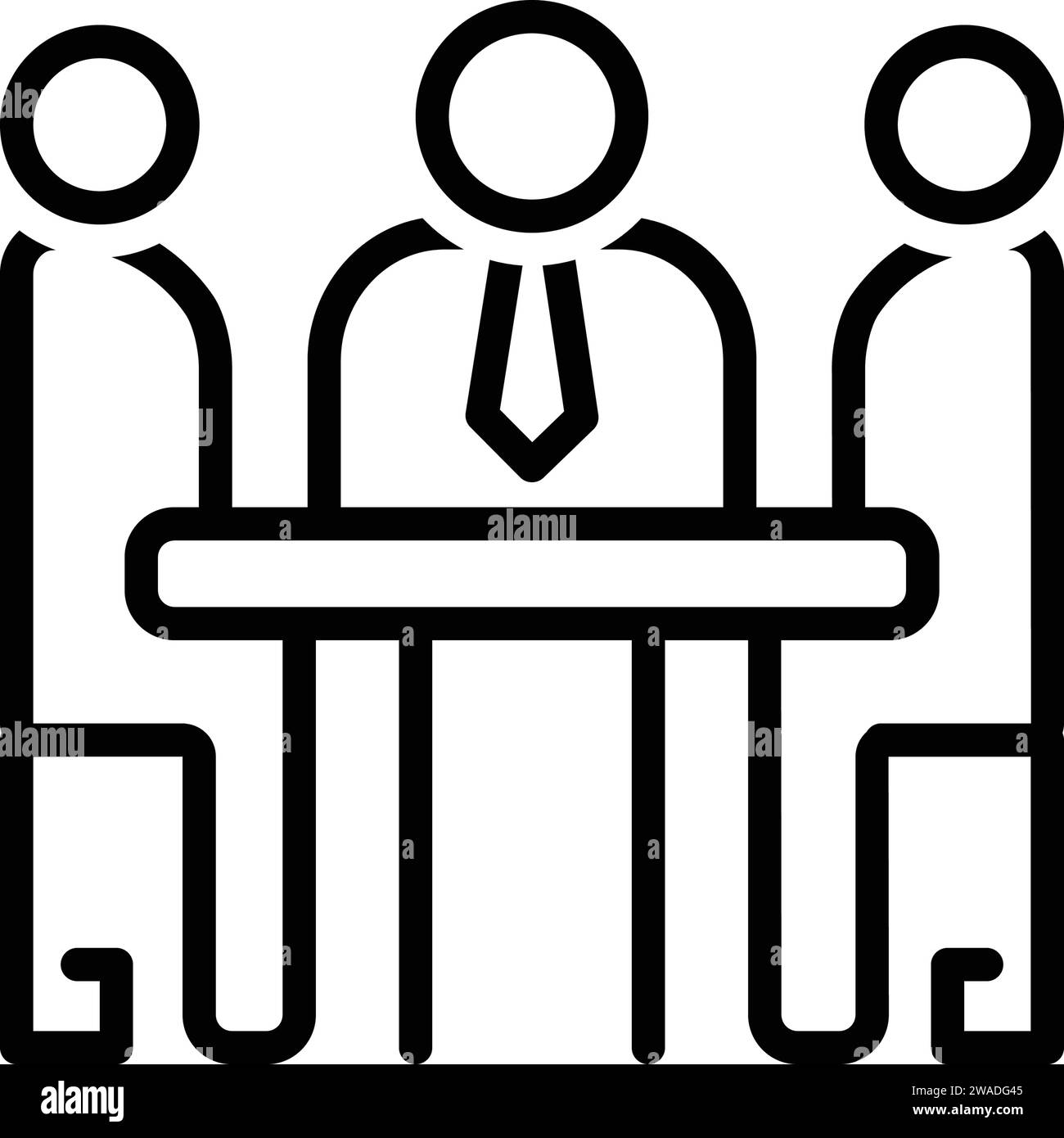 Icône pour plan de travail,schéma Illustration de Vecteur