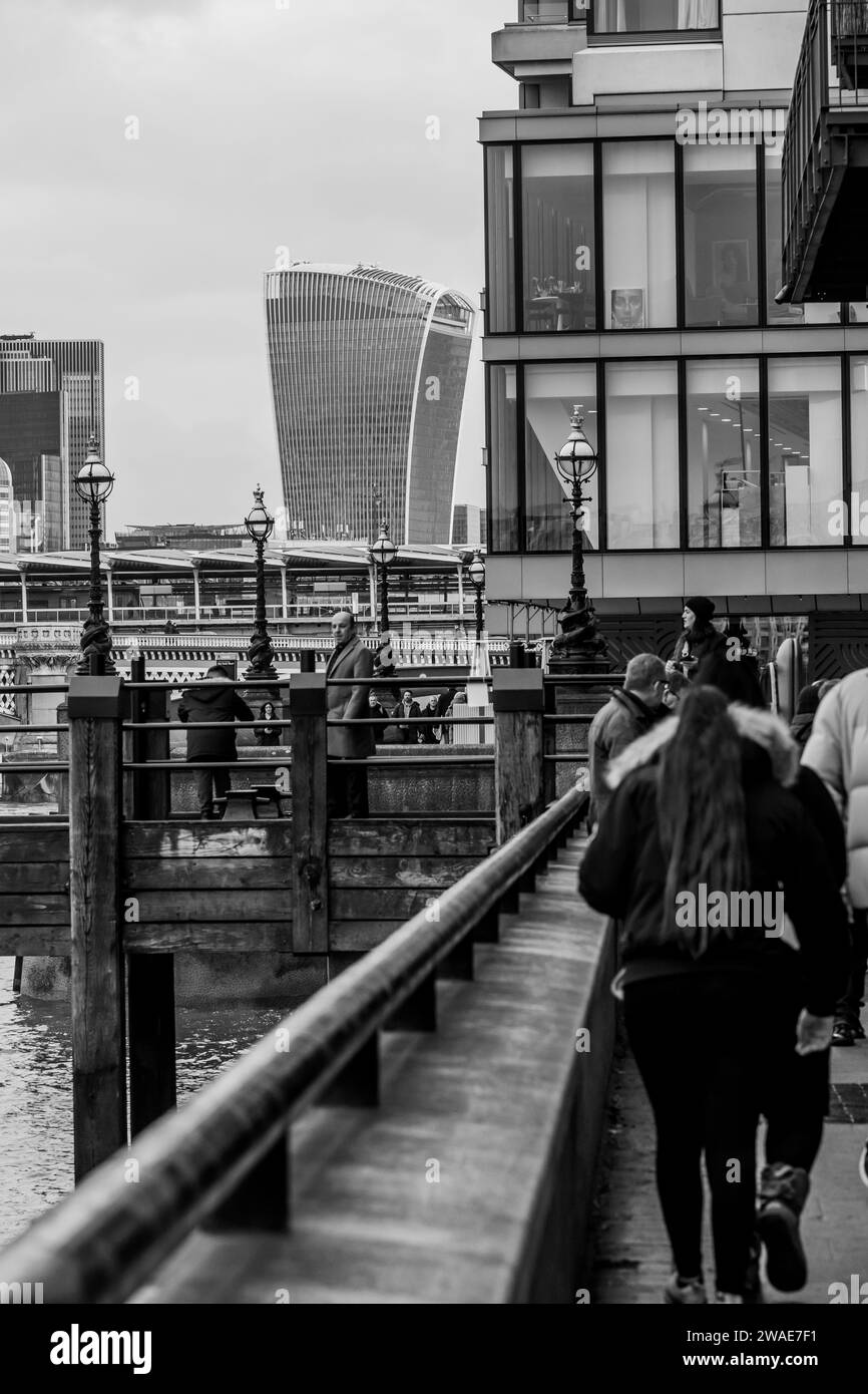 Londres pendant la saison des fêtes Banque D'Images