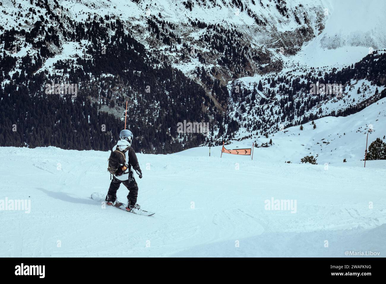 vacances de ski Banque D'Images