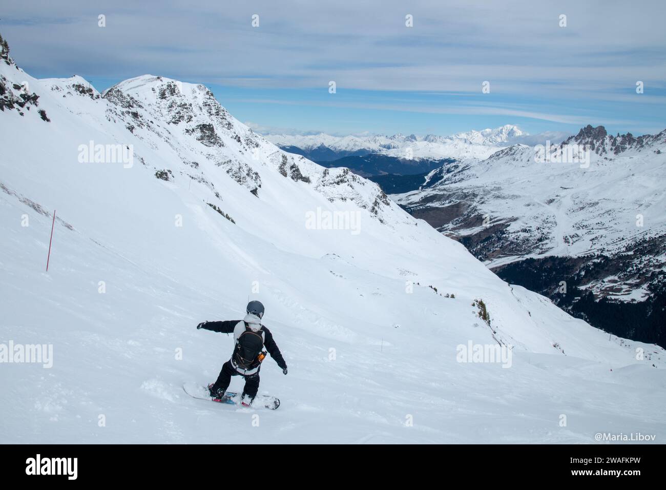 vacances de ski Banque D'Images