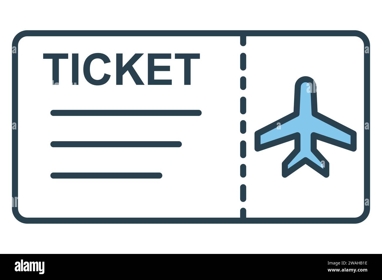 Aeroplane ticket Banque d'images détourées - Page 3 - Alamy