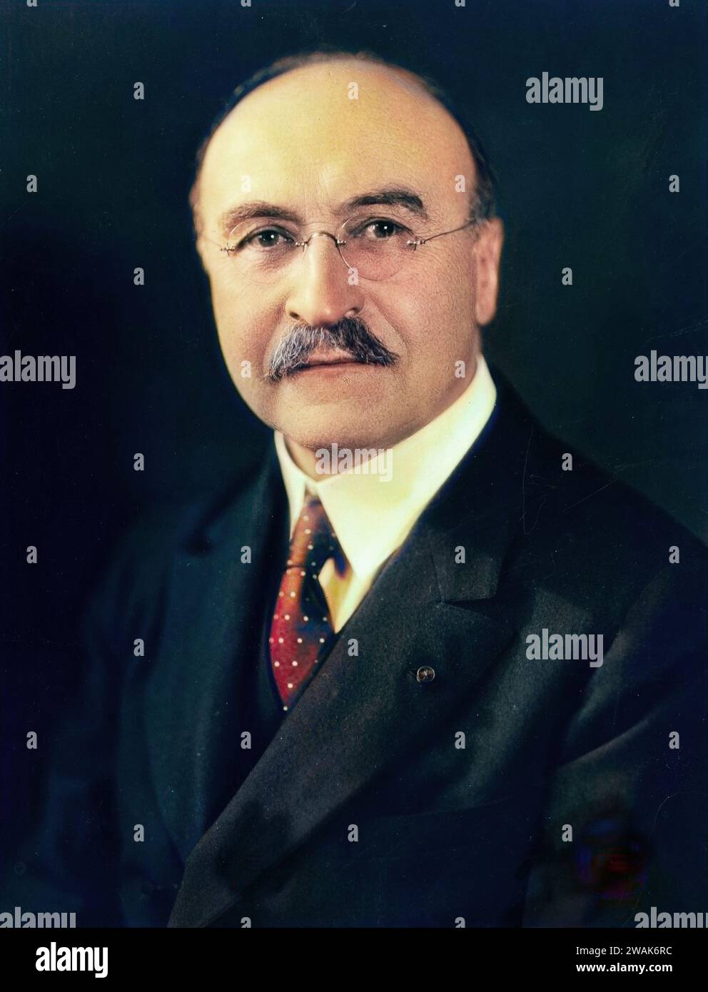 Leo Hendrik Baekeland - inventeur de la Bakélite (1863-1944). Banque D'Images