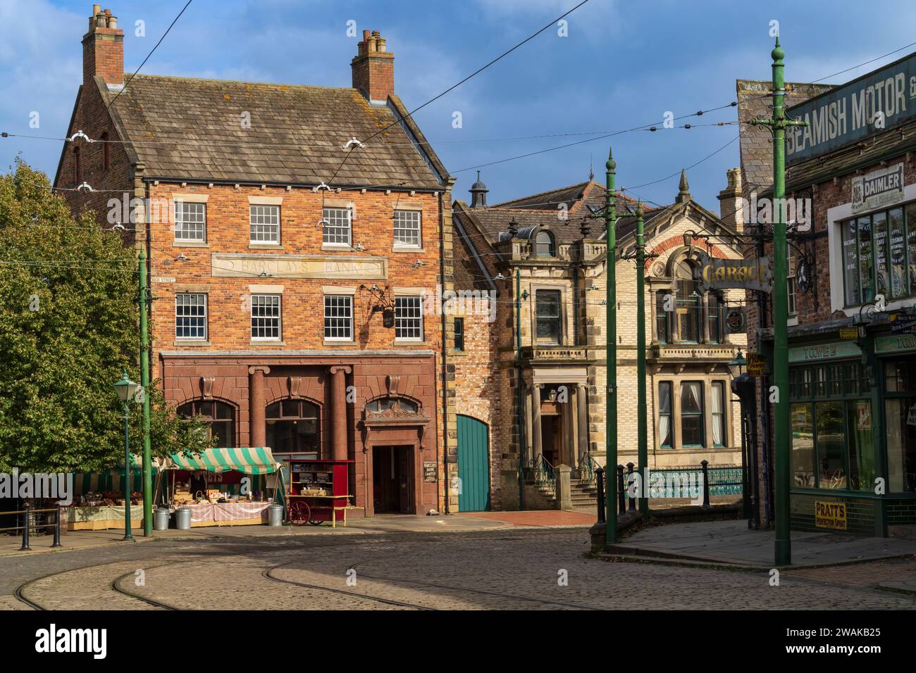 Beamish The Living Museum of the North, Stanley, comté de Durham. Banque D'Images