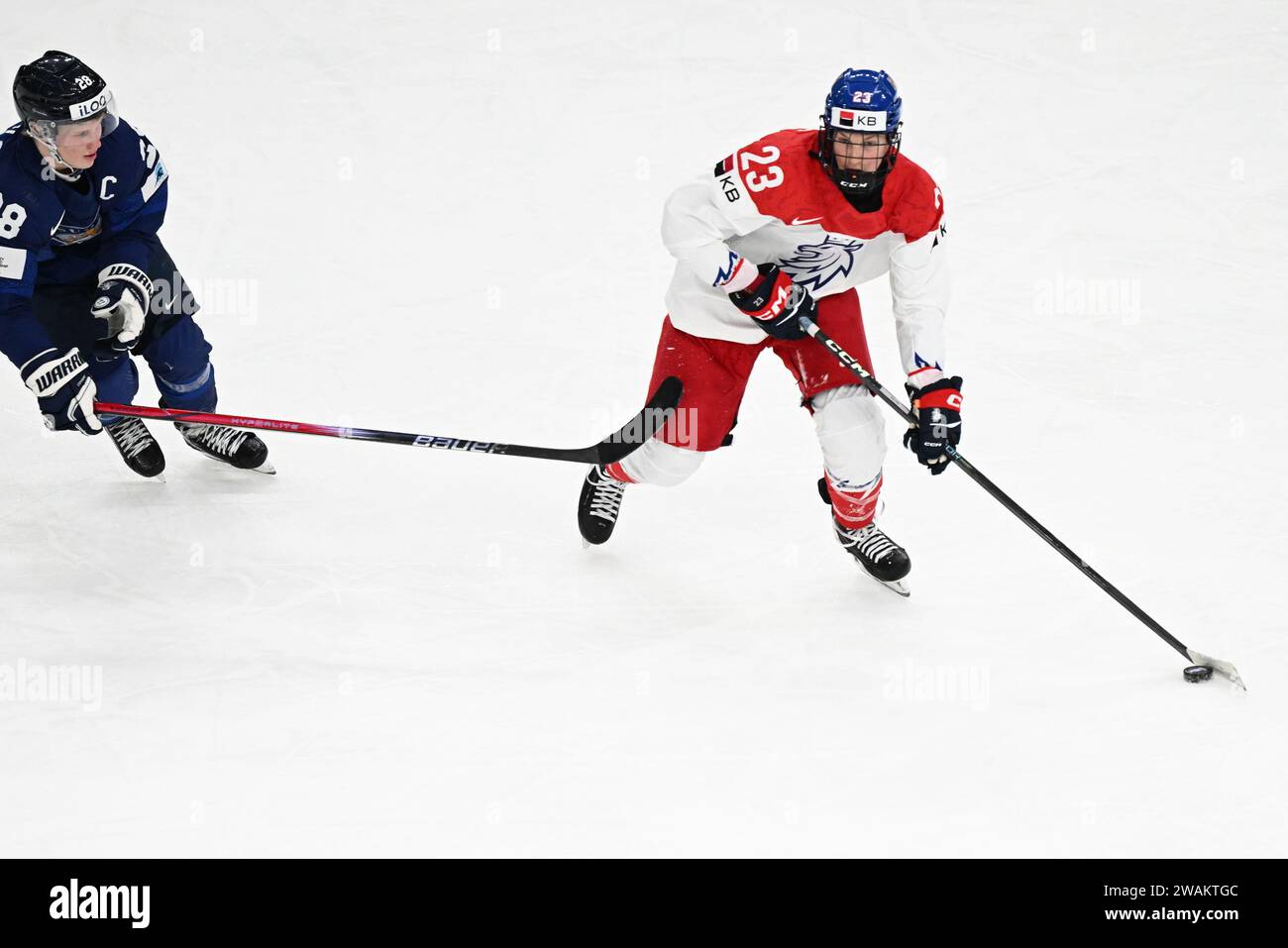 GOTHENBURG, SUÈDE 20240105 Tomas Galvas de Jere Lassila agianst de la