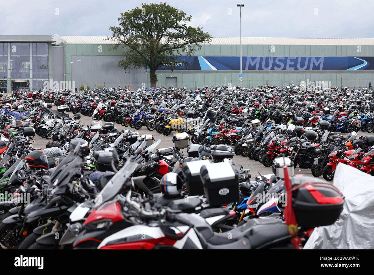 Parking vélo au Silverstone F1 British Grand Prix 2023 Banque D'Images