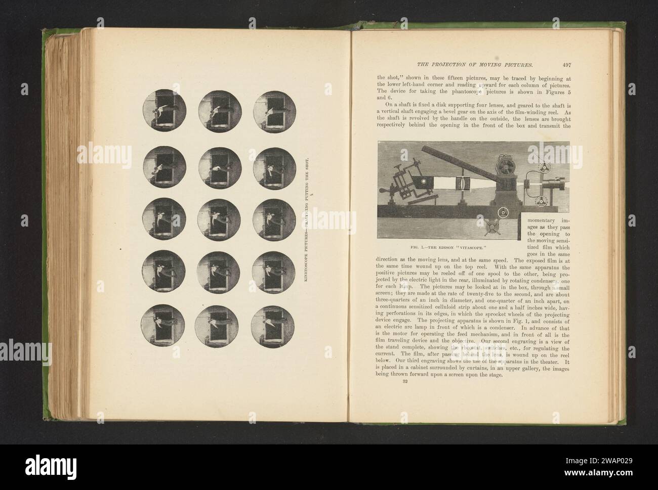 Quinze exemples de photos de kinétoscope, avec un homme qui lance une balle, anonyme, c. 1892 - dans ou avant 1897 impression photomécanique papier lancer une balle Banque D'Images