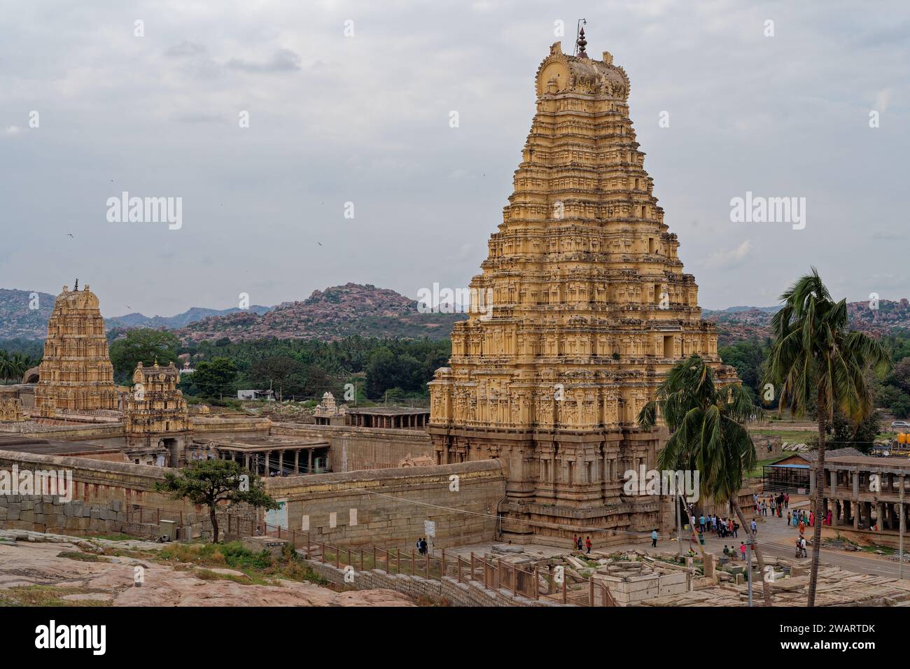 Virupashka-Tempel, Hampi Banque D'Images