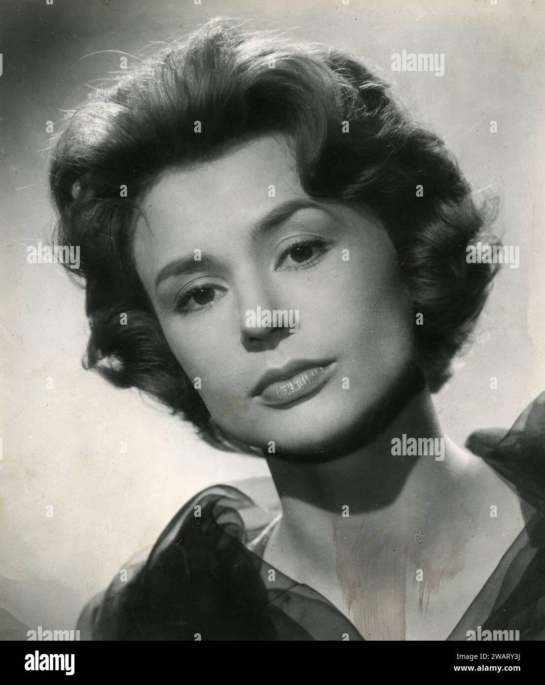 Actrice polonaise Bella Darvi, années 1950 Banque D'Images