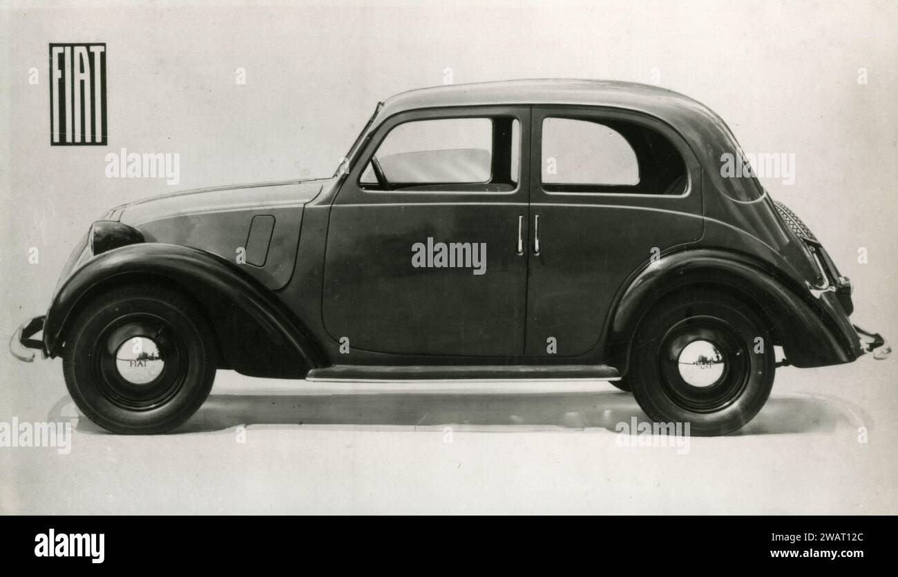 FIAT 508 Balilla voiture, Italie années 1930 Banque D'Images