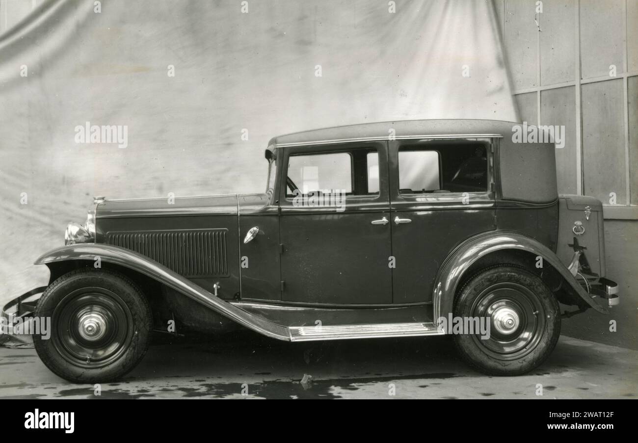 FIAT 508 Balilla voiture, Italie années 1930 Banque D'Images