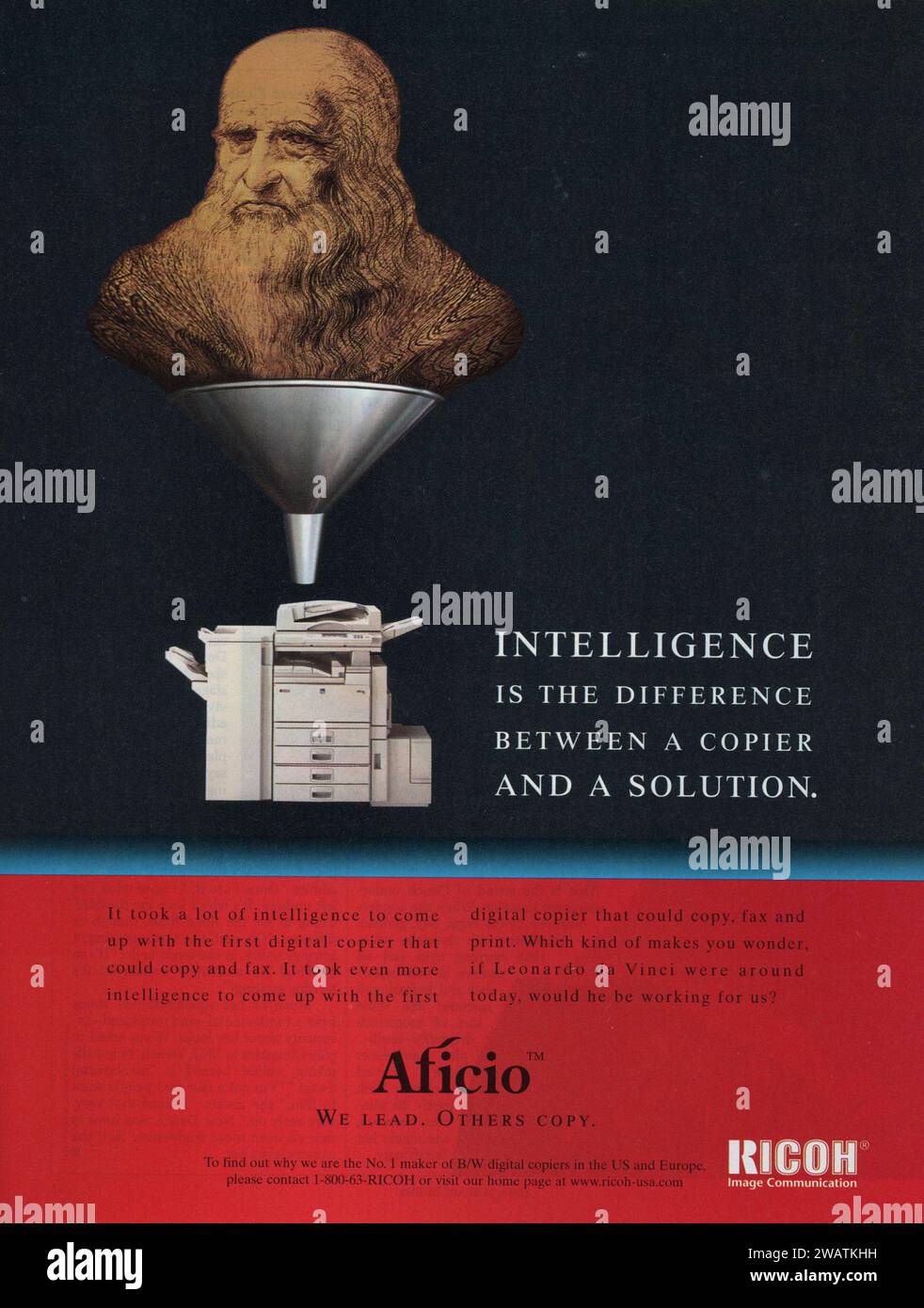 Vintage 'Time' Magazine 25 janvier 1999 publication publicitaire, États-Unis Banque D'Images