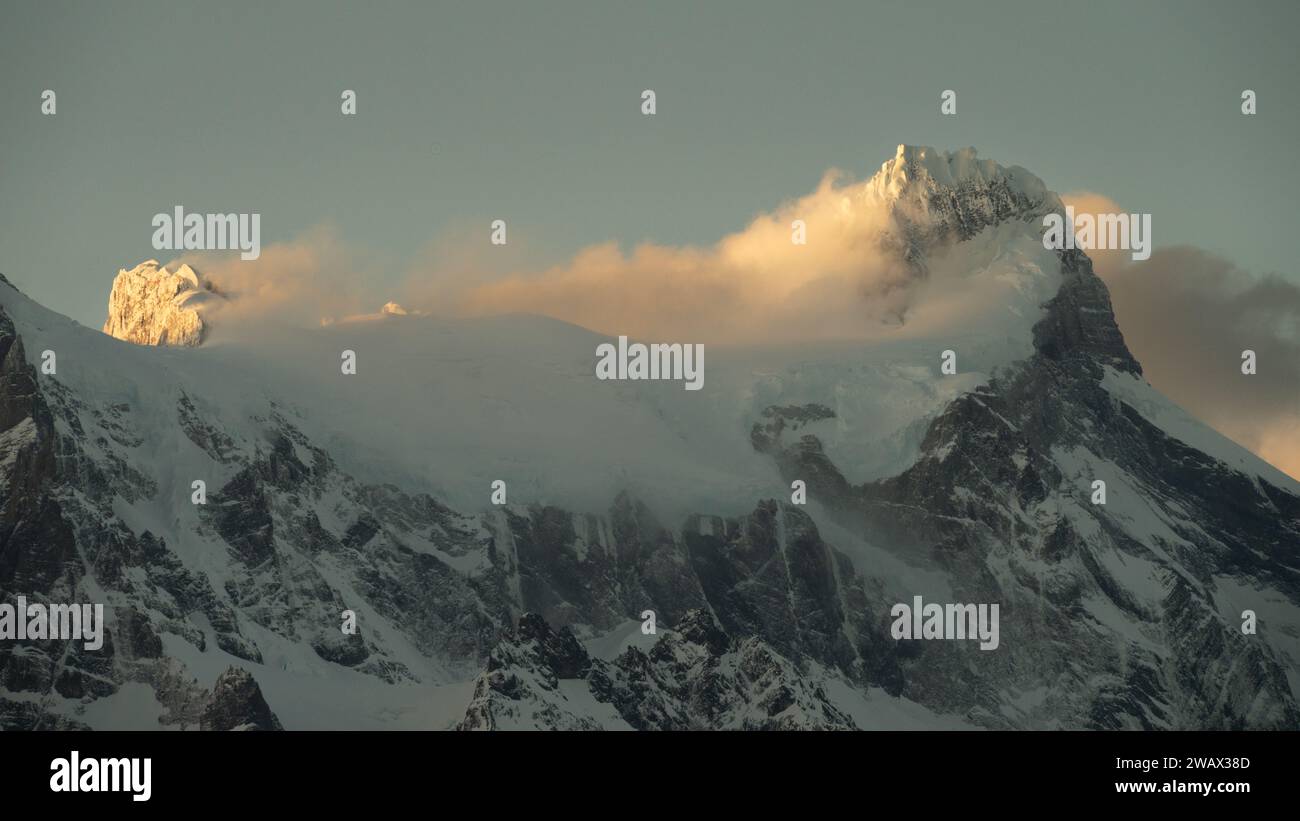 Parc National Torres del Paine, Patagonie, Chili Banque D'Images