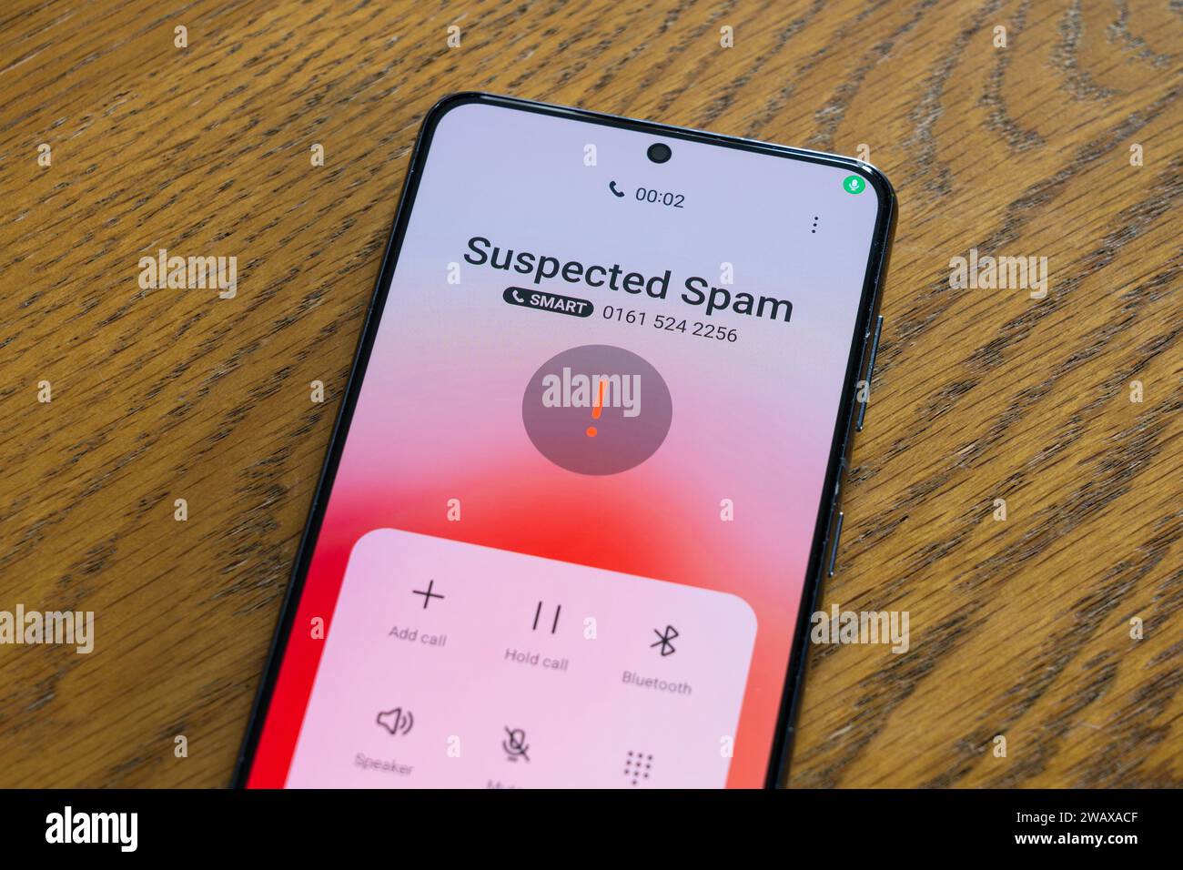 Un écran de smartphone affichant un appel suspect entrant signalé comme un  télévendeur, Royaume-Uni. Thème : appels gênants, appels à froid, appel  spam, télévendeur Photo Stock - Alamy