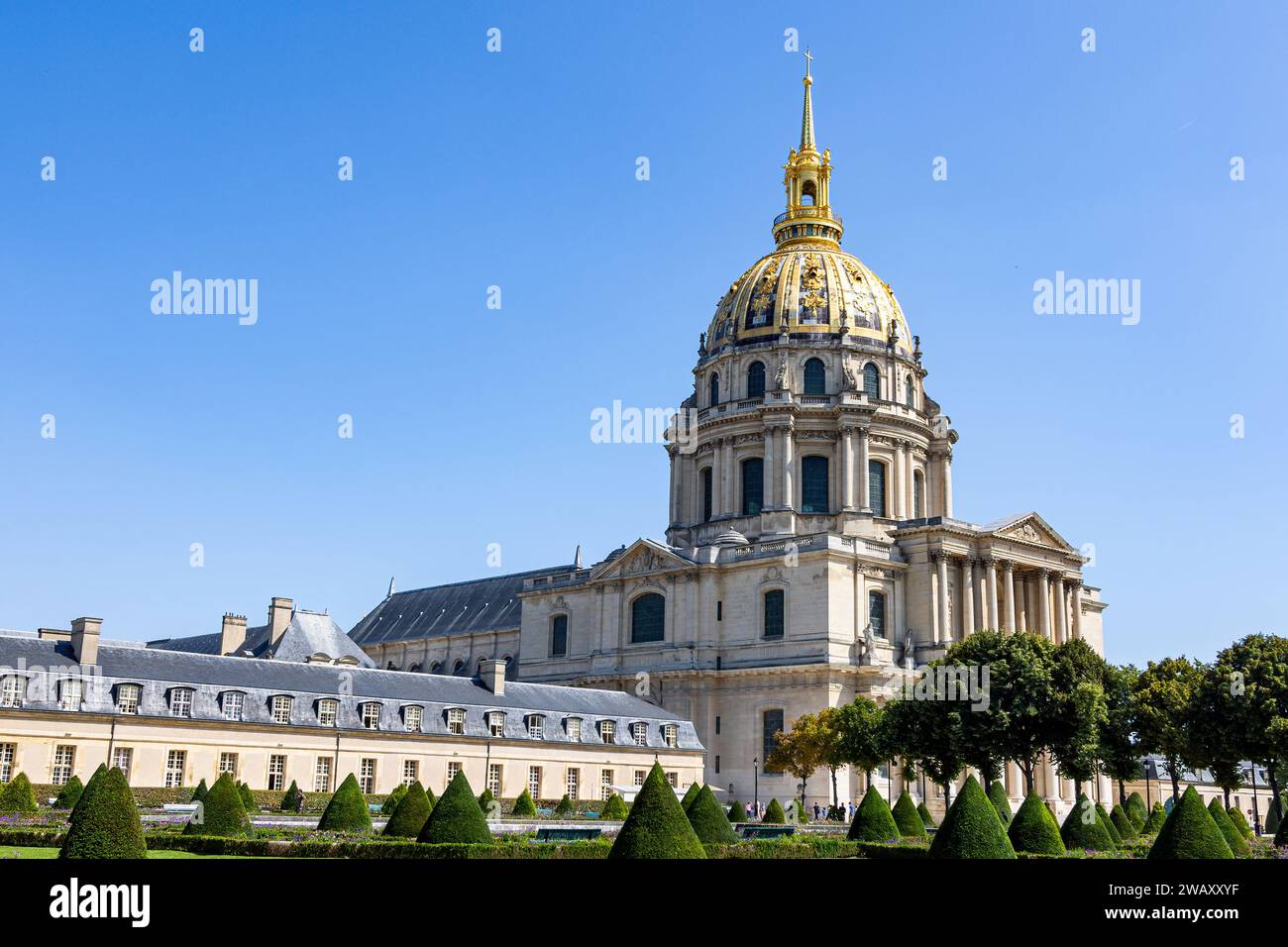 Place Invalides Paris place des invalides dome Banque de photographies et d’images à ...