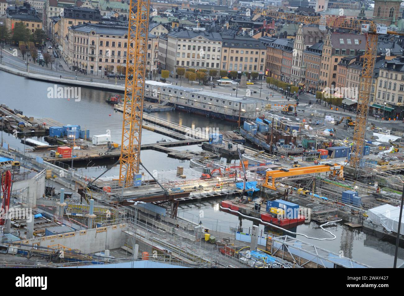 Slussen Nouveau slussen Banque de photographies et d’images à haute résolution ...