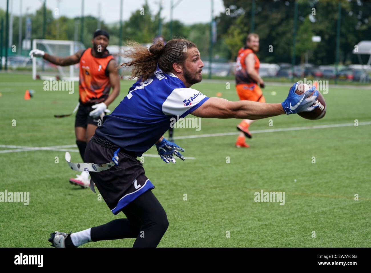 Cardiff Hurricanes contre Coventry Phoenix Banque D'Images
