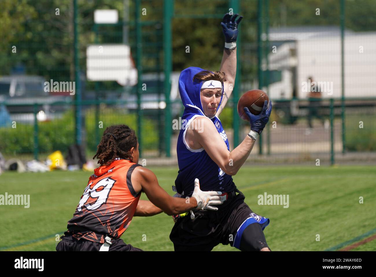 Cardiff Hurricanes contre Coventry Phoenix Banque D'Images