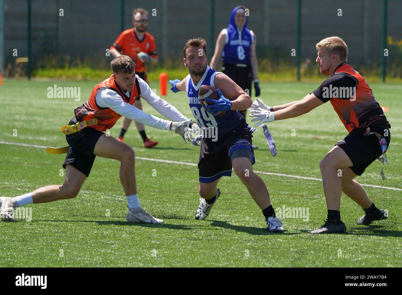 Cardiff Hurricanes contre Coventry Phoenix Banque D'Images