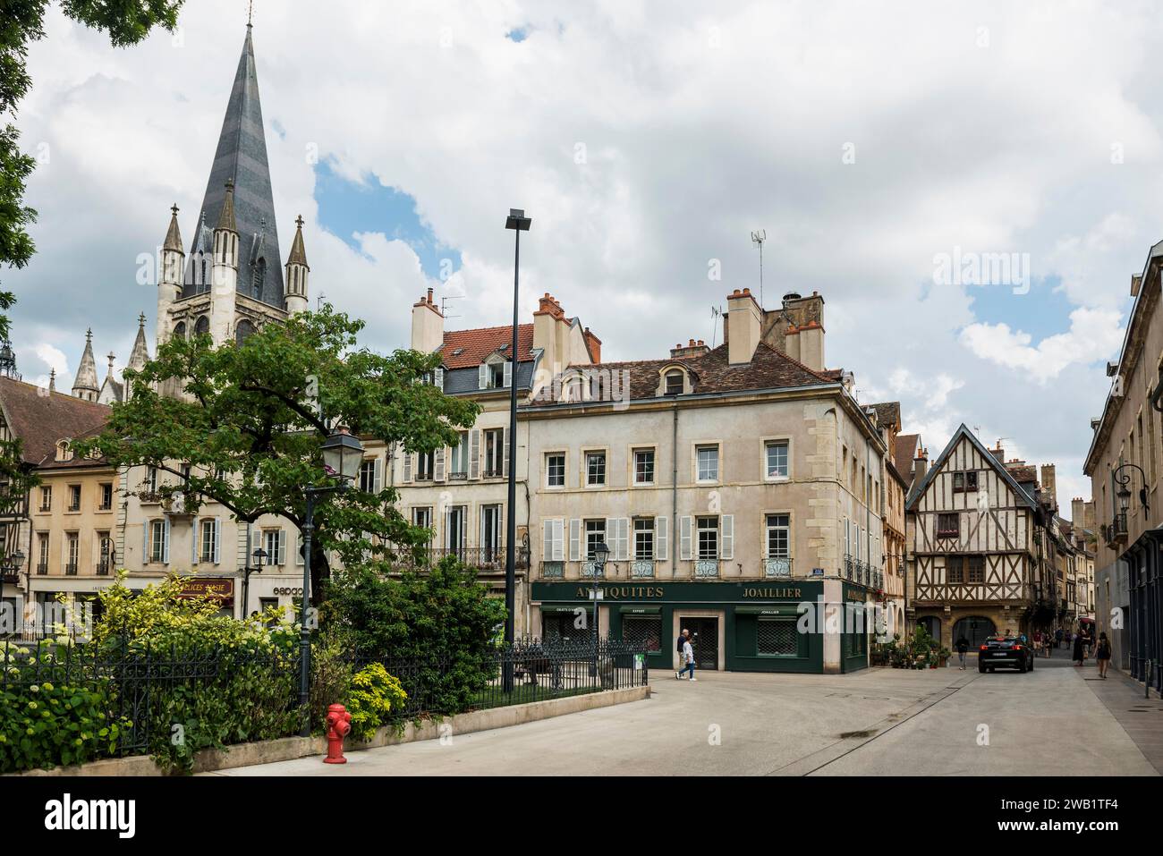 Vieille ville, Dijon, Côte d'Or, Bourgogne-Franche-Comté, Bourgogne, France Banque D'Images