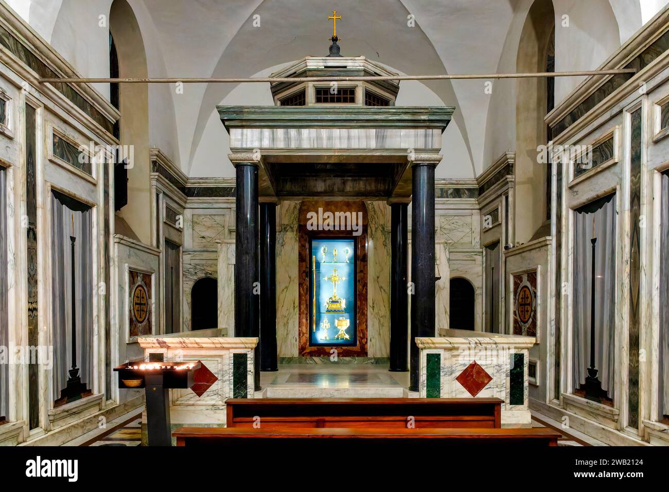 Basilica della santa croce in gerusalemme Banque de photographies et d