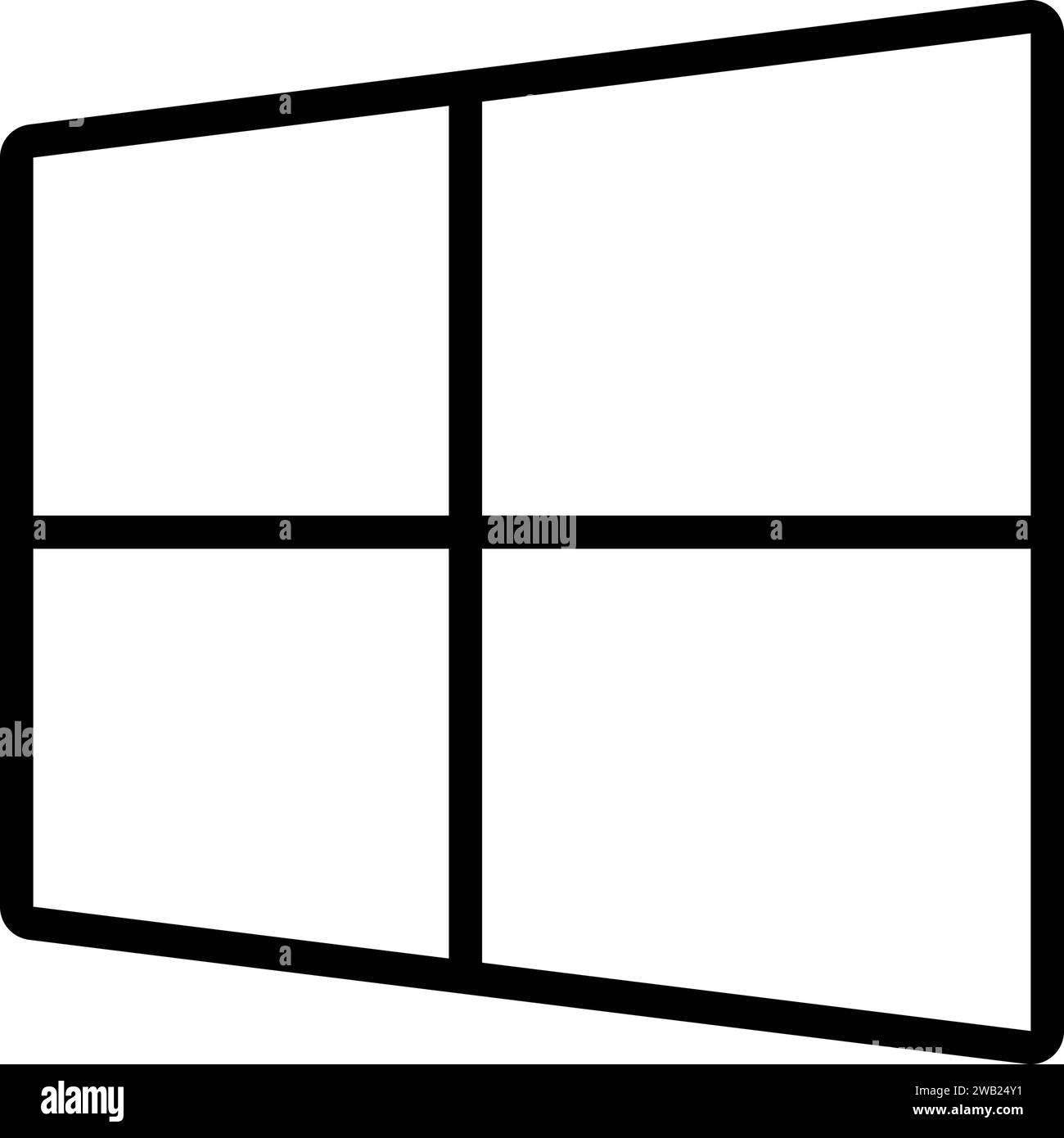 Icône pour microsoft, logiciel Illustration de Vecteur