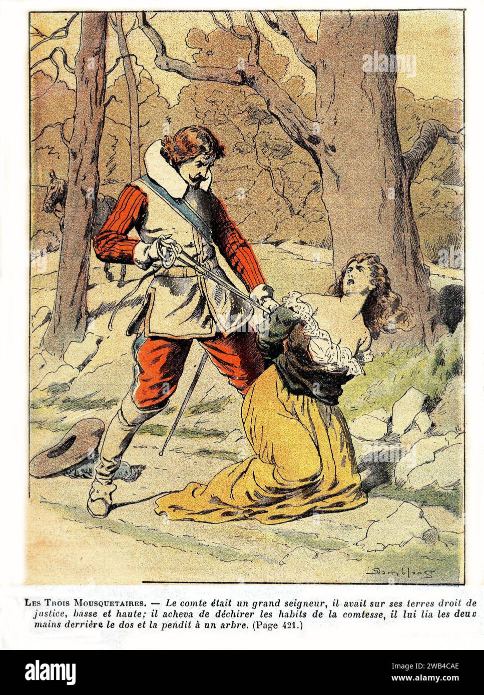 Les trois Mousquetaires (les trois Mousquetaires) 19e siècle Alexandre