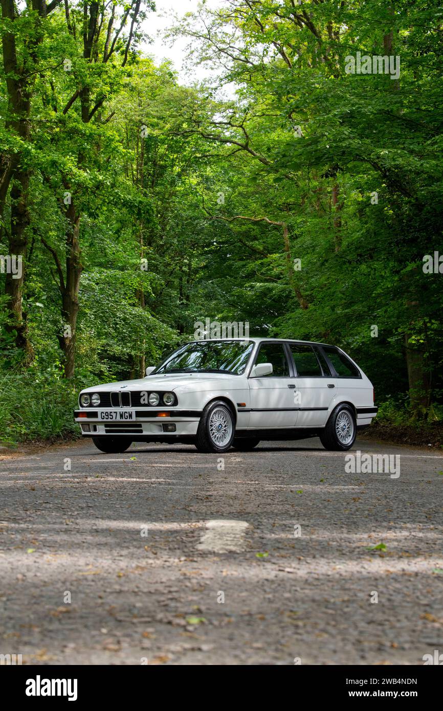 1989 BMW E30 325 Touring voiture allemande classique Banque D'Images