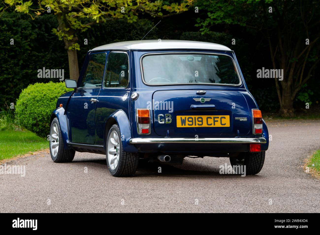 2000 Rover Mini Cooper Super Sport voiture de collection de la fin de la production Classic Mini Banque D'Images