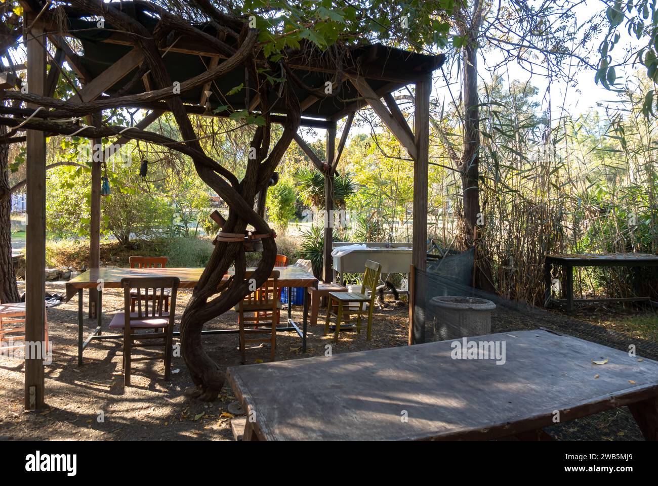 Sundance nature Village terrasse pour dîner Tekirova Kemer/Antalya, Türkiye turquie Banque D'Images