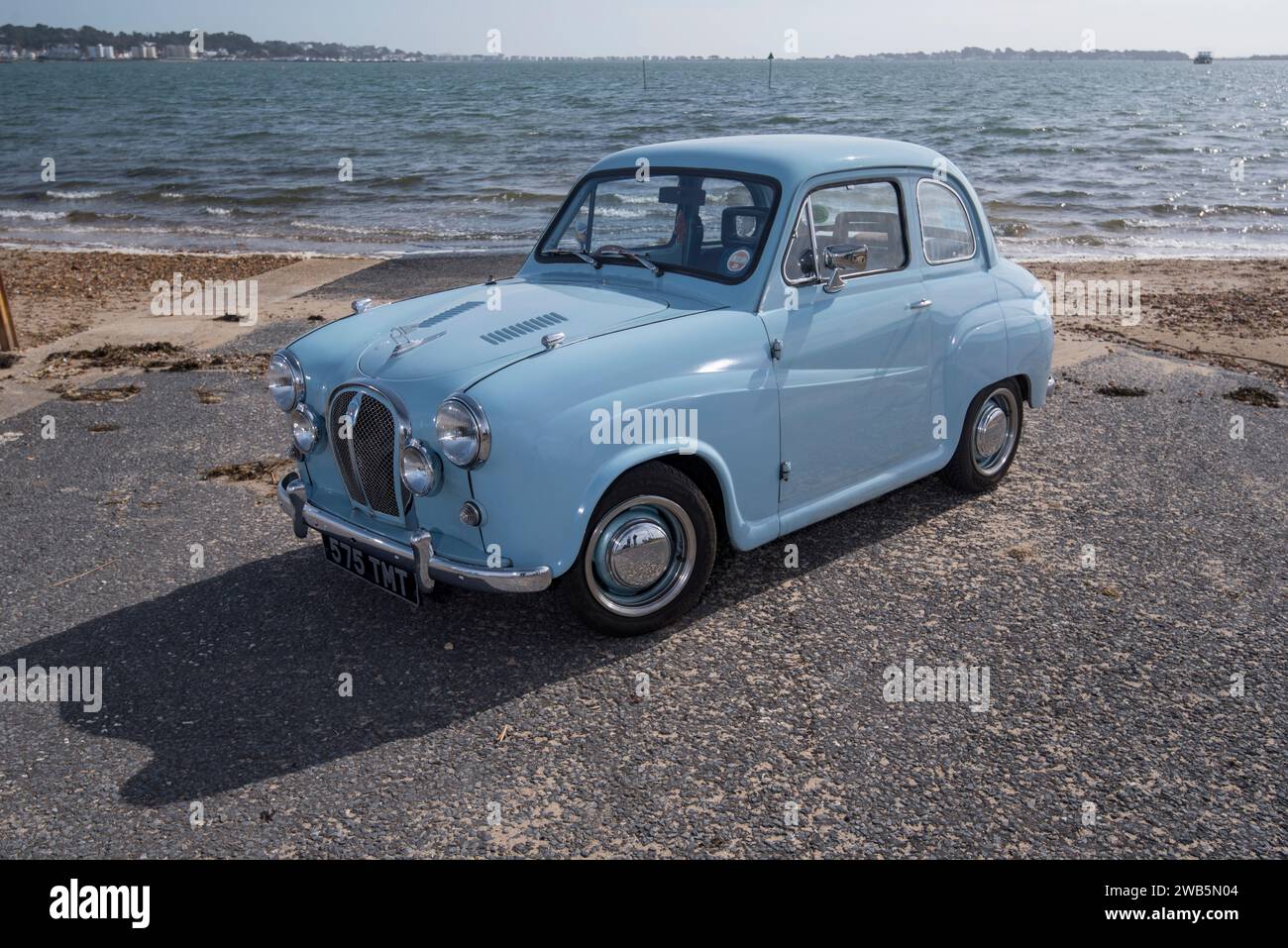 Austin A35 petite voiture britannique classique Banque D'Images