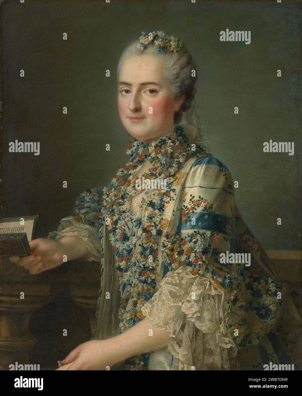 Louise-Marie de France (1763) de François-Hubert Drouais. Banque D'Images