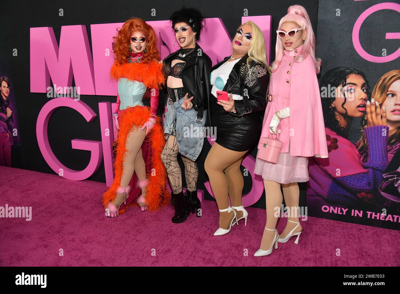 Faites glisser les artistes de RuPaul's Drag Race Banque D'Images