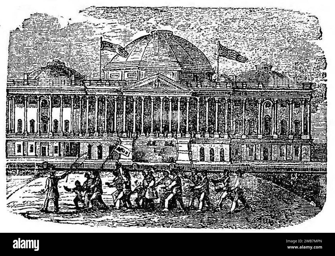 L'esclavage et la traite des esclaves dans la capitale nationale (IA 16d6242f-a214-4468-9650-34efdc0b3e12) (page 1 crop). Banque D'Images