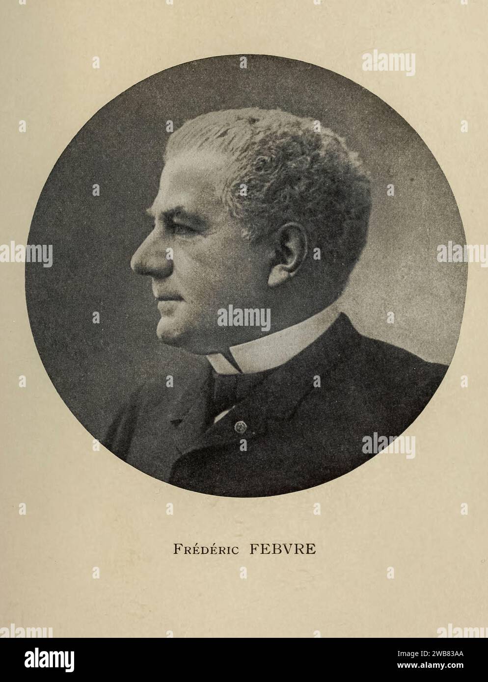 Alexandre Frédéric Febvre (1835 – 14 décembre 1916) est un acteur français., du livre autour de la Comédie-française : trente ans de théâtre : 5e série Comédie-française 30 ans de théâtre publié en 1913 par Bernheim, Adrien Jacques, Banque D'Images