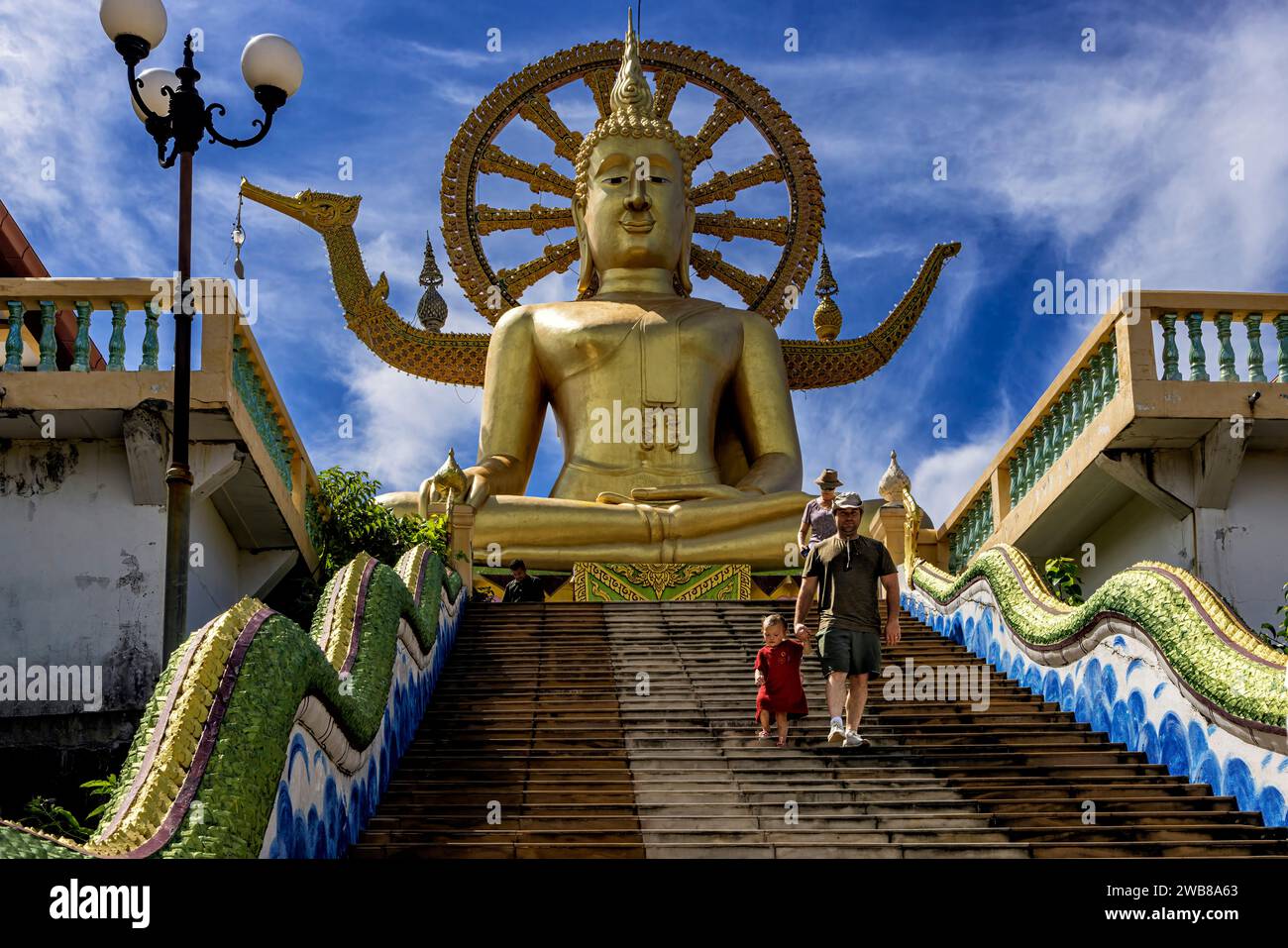 Statue de grand Bouddha, Bo Phut, Ko Samui, Thaïlande Banque D'Images