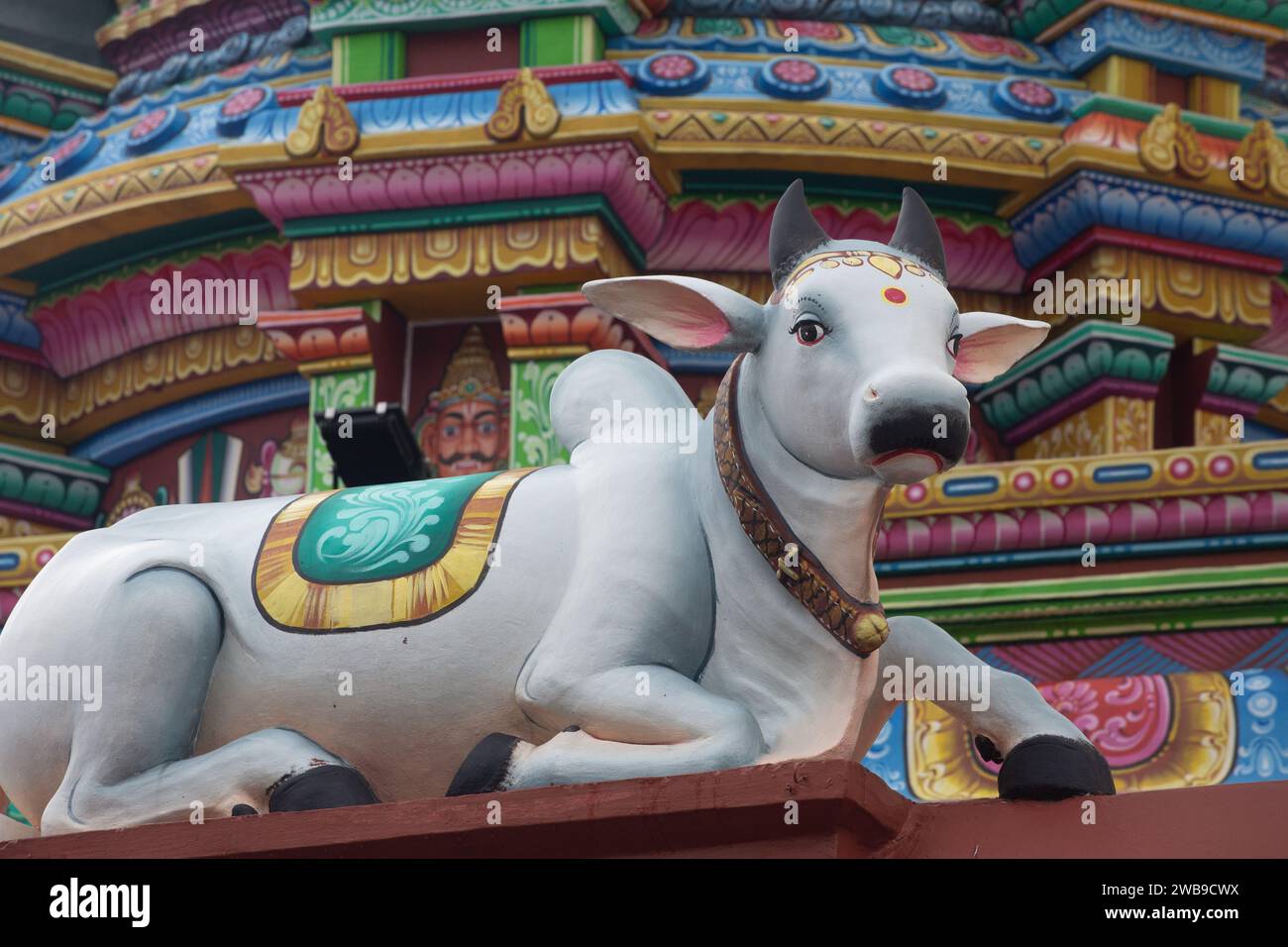 Sri Mariamman Temple est une attraction touristique très populaire à Chinatown, Singapour. Banque D'Images